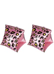 Swim Essentials  Rose Gold Leopard - Inflatable Swimming Armbands, Suitable for Age 0-2 years