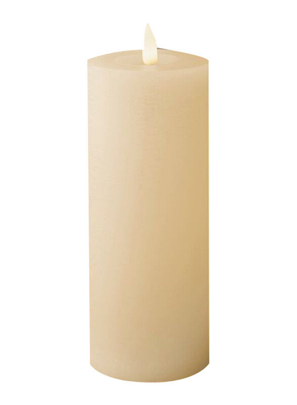 

Kaemingk LED Wick Wax Candle, 19cm, Cream