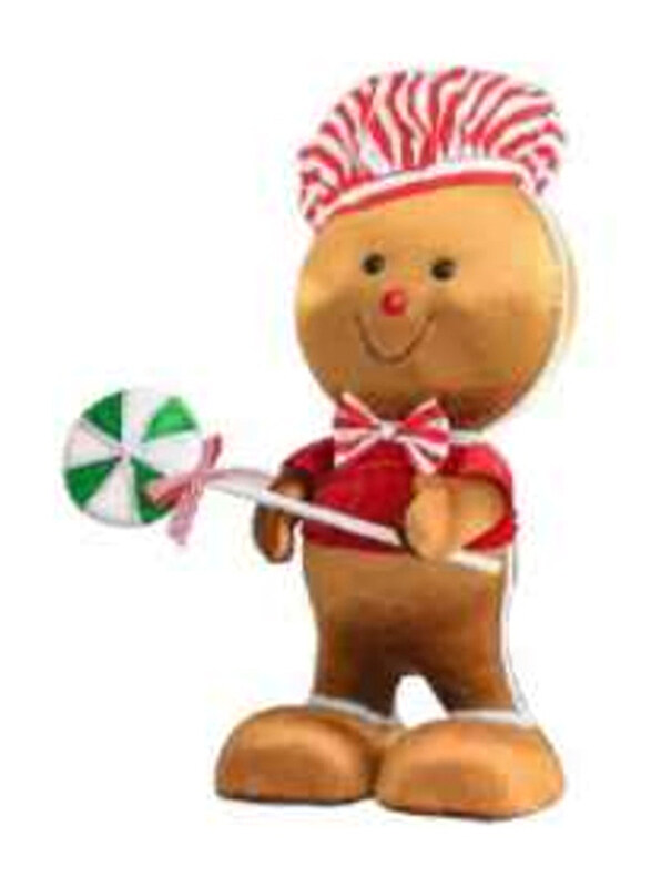

Swift Fabric Gingerbread With Candy, 51cm, Multicolour