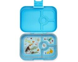 Yumbox Panino 4-Compartment Leakproof Bento Box Blue