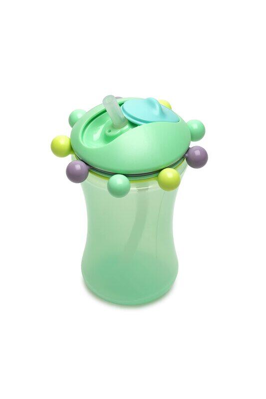 

Melii Abacus Straw Sippy Cup for Toddler and Baby, 11.5 oz, Mint