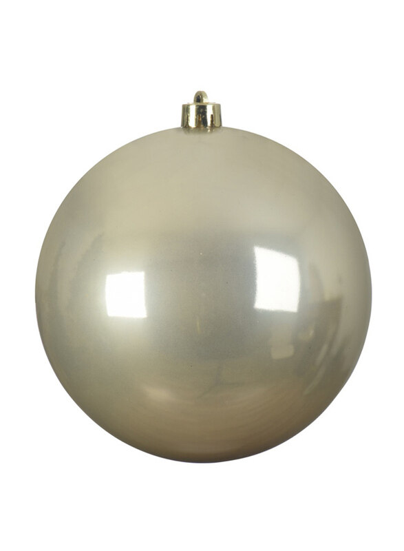 

Kaemingk Shatterproof Shiny Bauble, 25cm, Pearl