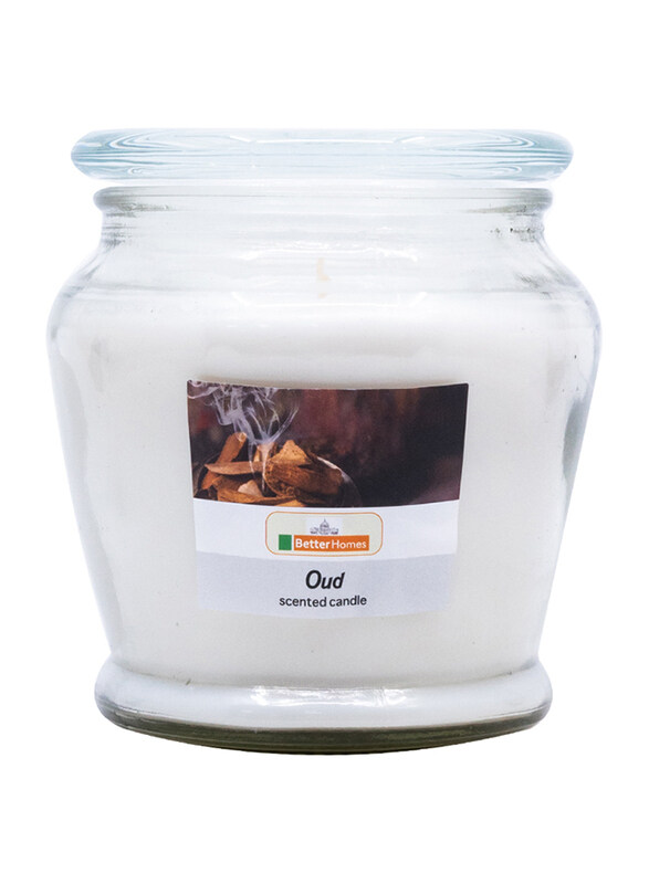 

Better Homes Oud Candle, 12oz, White