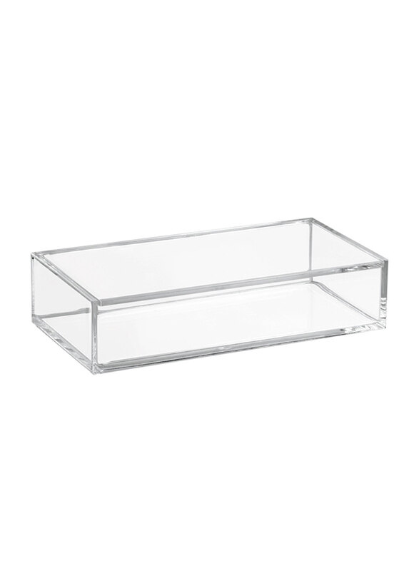 

Interdesign Clarity Box Organizer, 8 x 8 x 2 inch, Clear