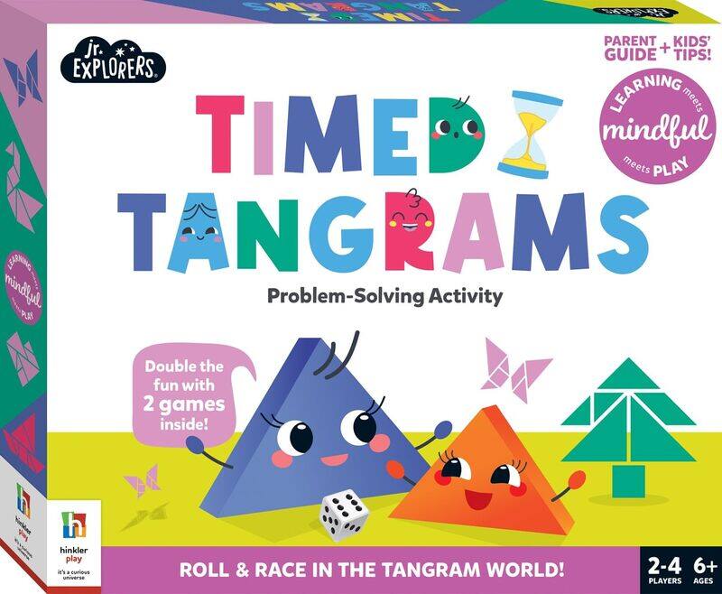 

Hinkler Junior Explorers Timed Tangrams, Multicolour, Ages 6+ Years