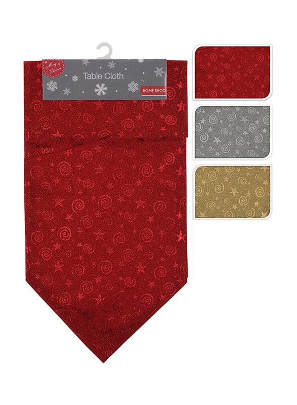 

Homesmiths 150cm Christmas Polyester Table Runner Assorted Design, Multicolour