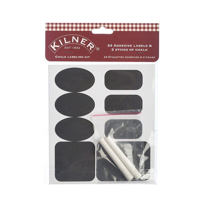 

Kilner Glass Chalk Labelling Set, 26 Piece, Multicolour