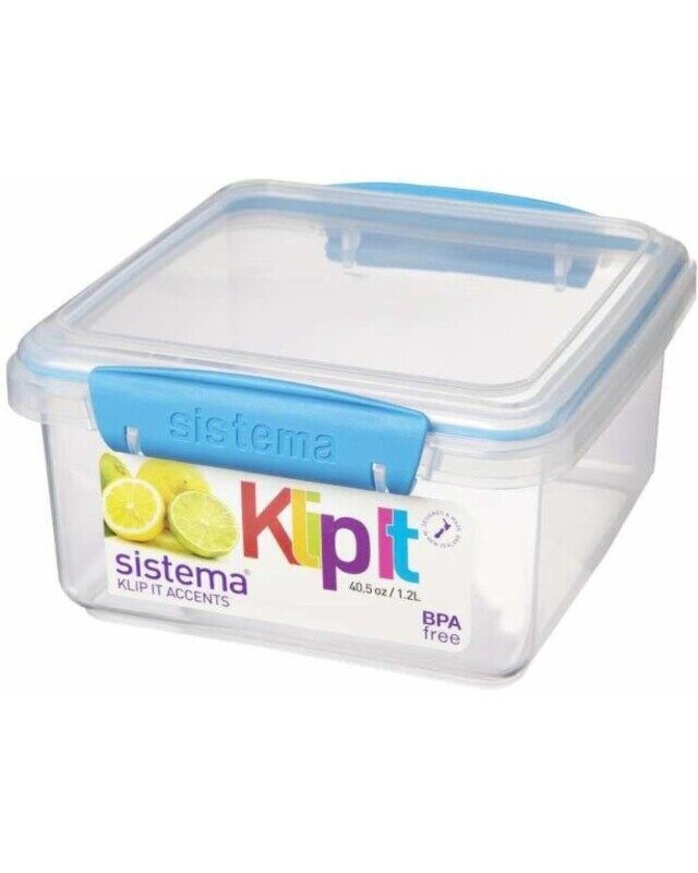 

Sistema 1.2L Lunch Plus Accents Blue Clip
