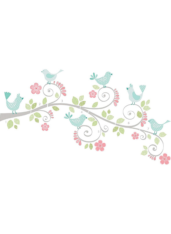 

Brewster Wall Pop's Pretty Tweet Wall Art Kit, Multicolor