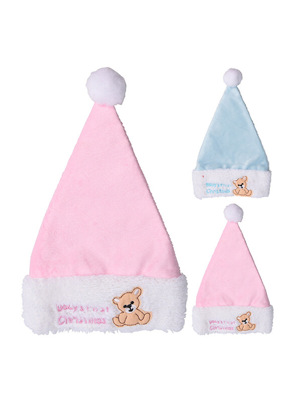 

Homesmiths Baby's 1st Assorted Color Christmas Hat Unisex, 29cm, Multicolor