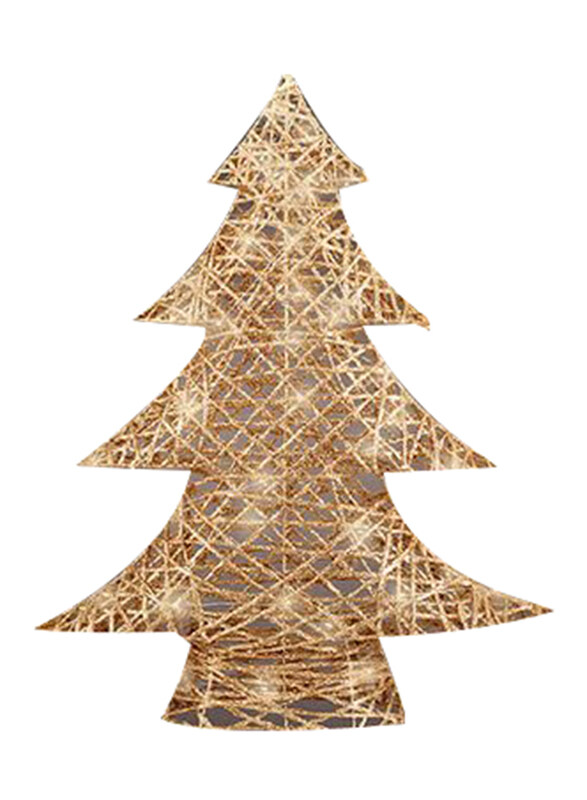 

Kaemingk Steady Battery Operated Decoris Micro LED Tree Paper, Gold