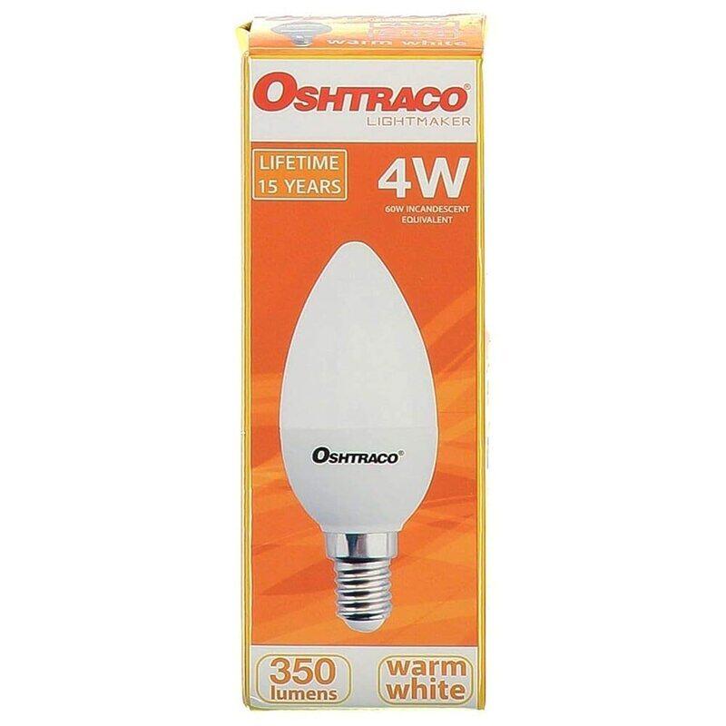 

Oshtraco 4W Candle Bulb E14 , White