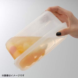 Inomata Hokan-sho Plastic Food Storage, 770ml, Clear