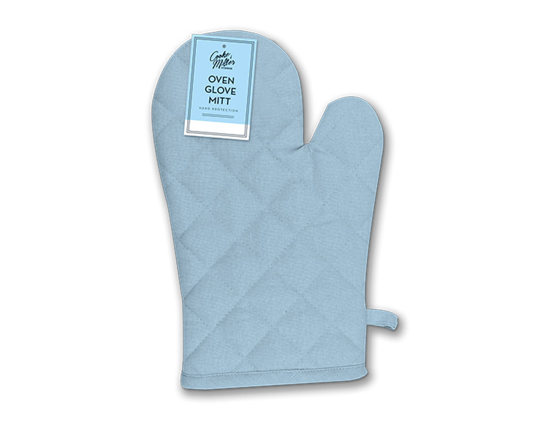 Pastel Oven Glove Mitt: Heat Resistant, Soft Grip, Non-Slip, Cotton Lining, Machine Washable, Stylish, Comfortable, Durable.