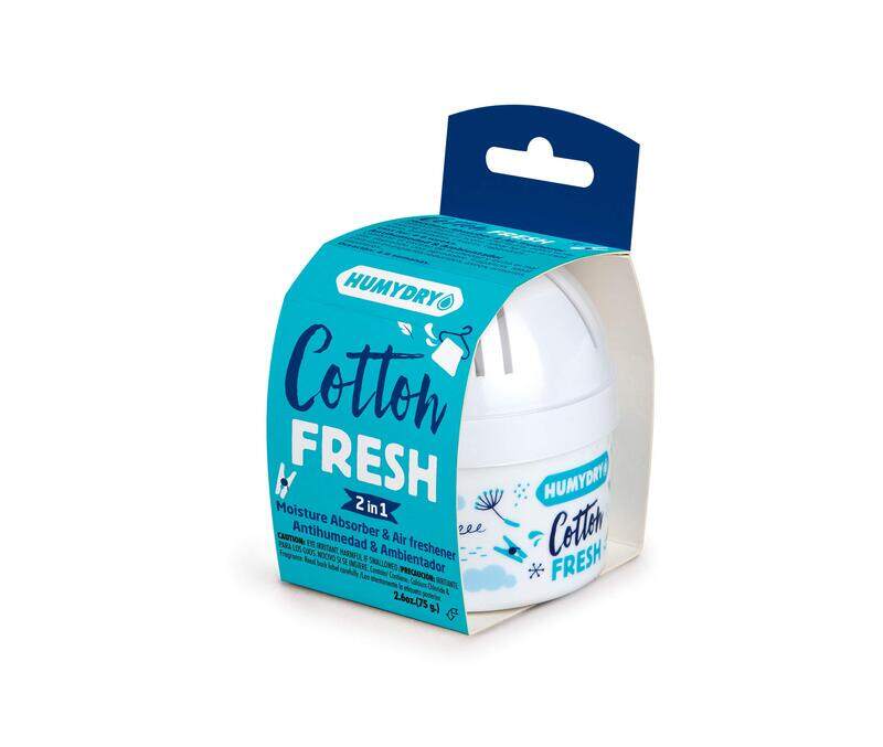 

HUMYDRY Mini Cotton Fresh Moisture Absorber & Air Freshener, 75 grams
