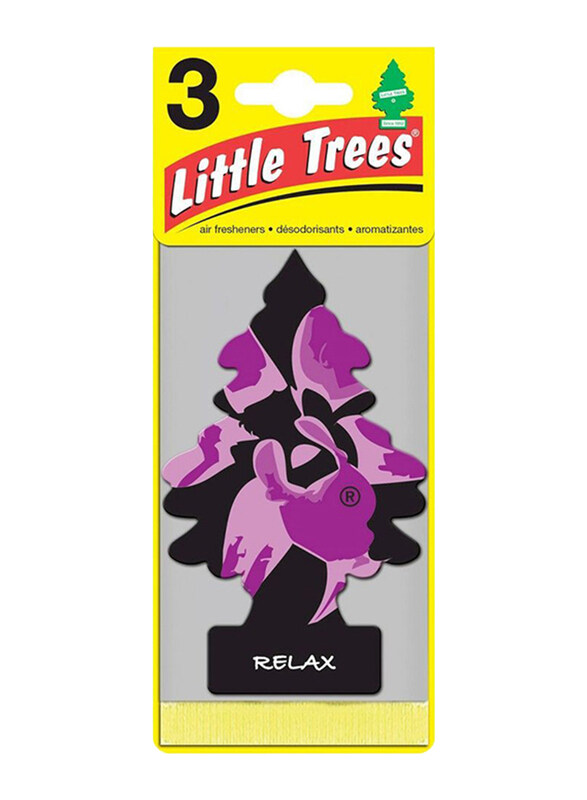 

Little Trees Relax Paper Air Freshener, Black