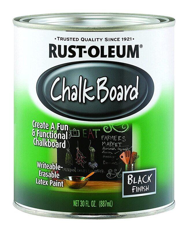 

Rust-Oleum Brush-On Chalkboard, 887ml, Black
