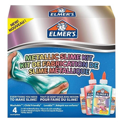 Elmer's Slime Kit Metalic, 4 Pcs