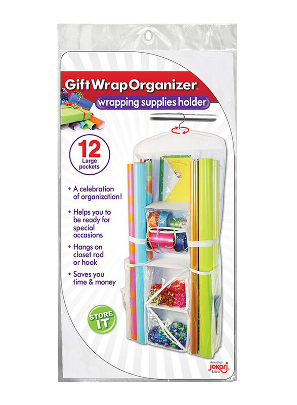 

Jokari Gift Wrap Organizer, White