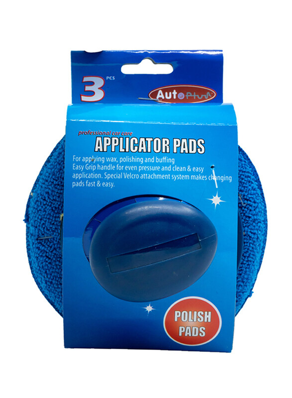 

Auto Plus Wax Applicator Pad Set, 3 Pieces