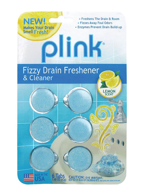 

Plink Lemon Fizzy Drain Odor Eliminators, 6 Pieces