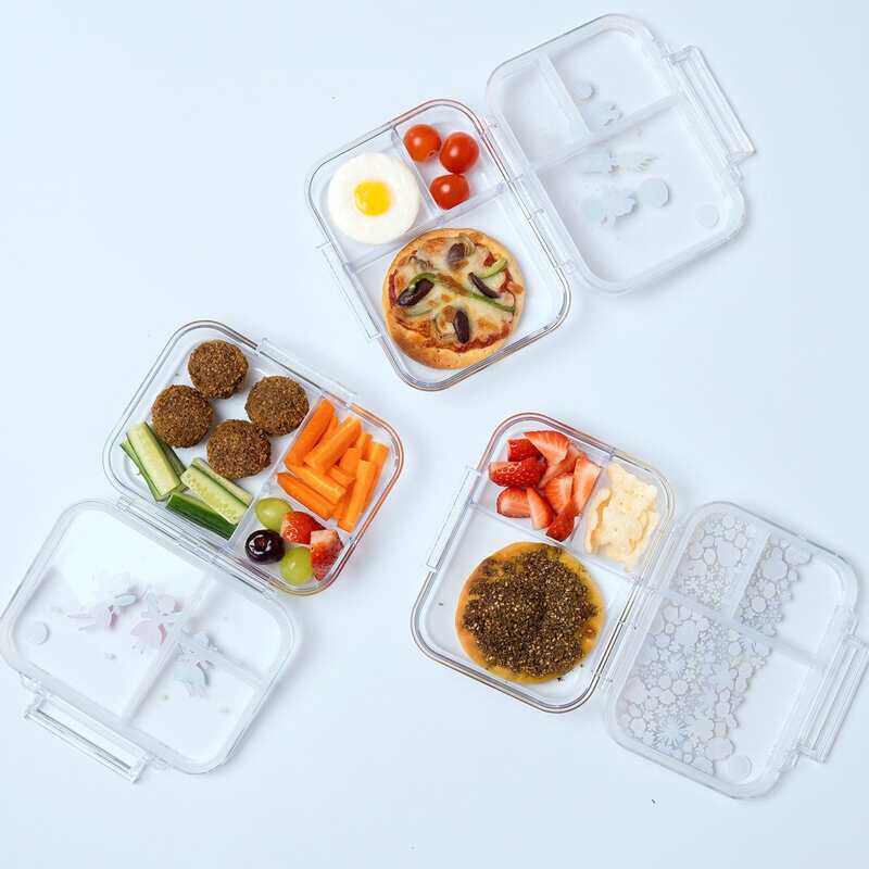 Little AI Cosmic explorer bento box - 3 compartment