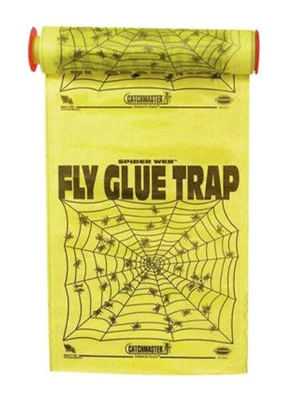 

Catchmaster Spider Web Fly Trap, Yellow/Black