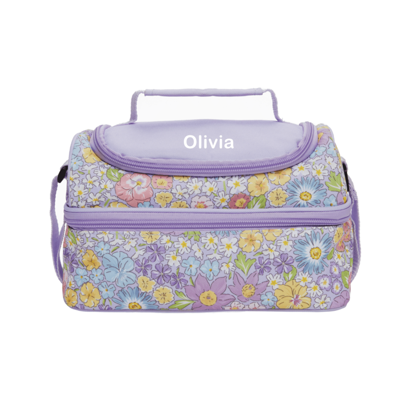 Little AI Enchanted floral double-decker lunch bag