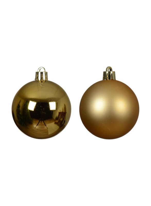 

Kaemingk Baubles Shatterproof, 10cm, Gold