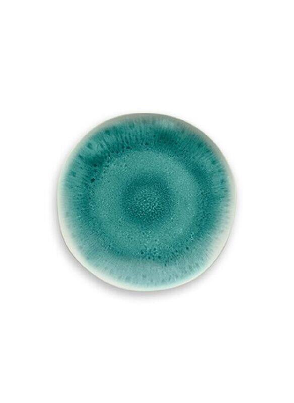 

TarHong Organic Radiant Glaze Salad Plate Turquoise