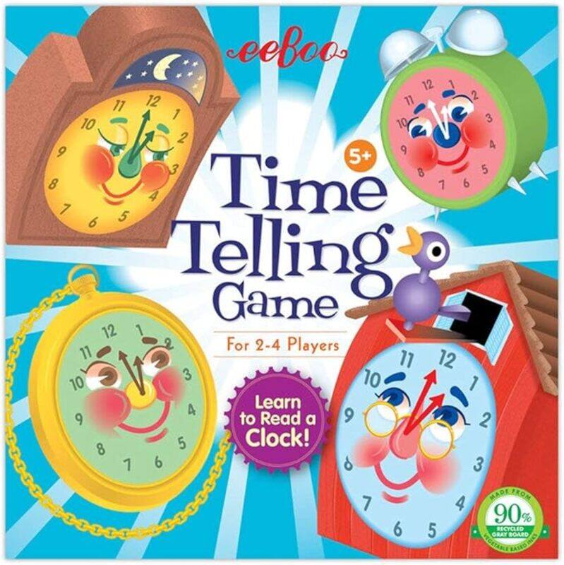 

eeBoo Time Telling Game for Education and fun to play for kids.