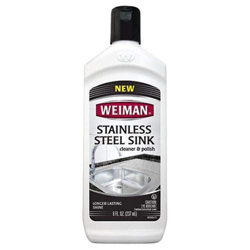 

Weiman Stainless Steel Sink Cleaner, 8Oz