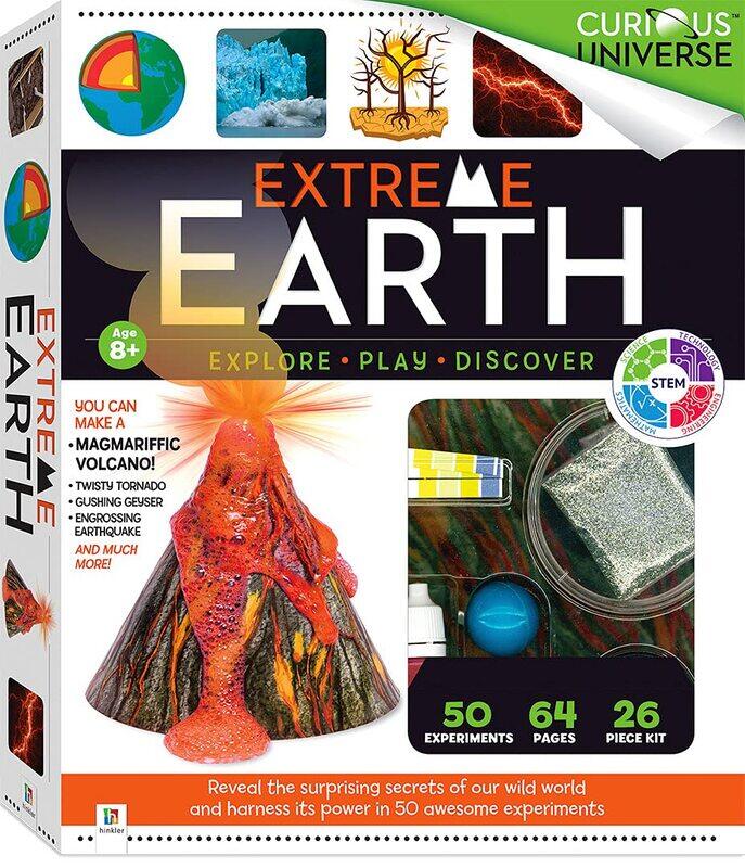 

Hinkler Books Curious Universe Extreme Earth Science Kit, Multicolour, Ages 8+ Years