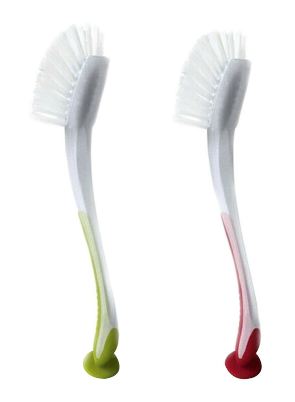 

Addis Sucker CDU Dish Brush, Green/Red, 2 Pieces