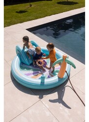 Swim Essentials  Rainbow Adventure Inflatable Pool 210 cm diameter, Suitable for Age +3