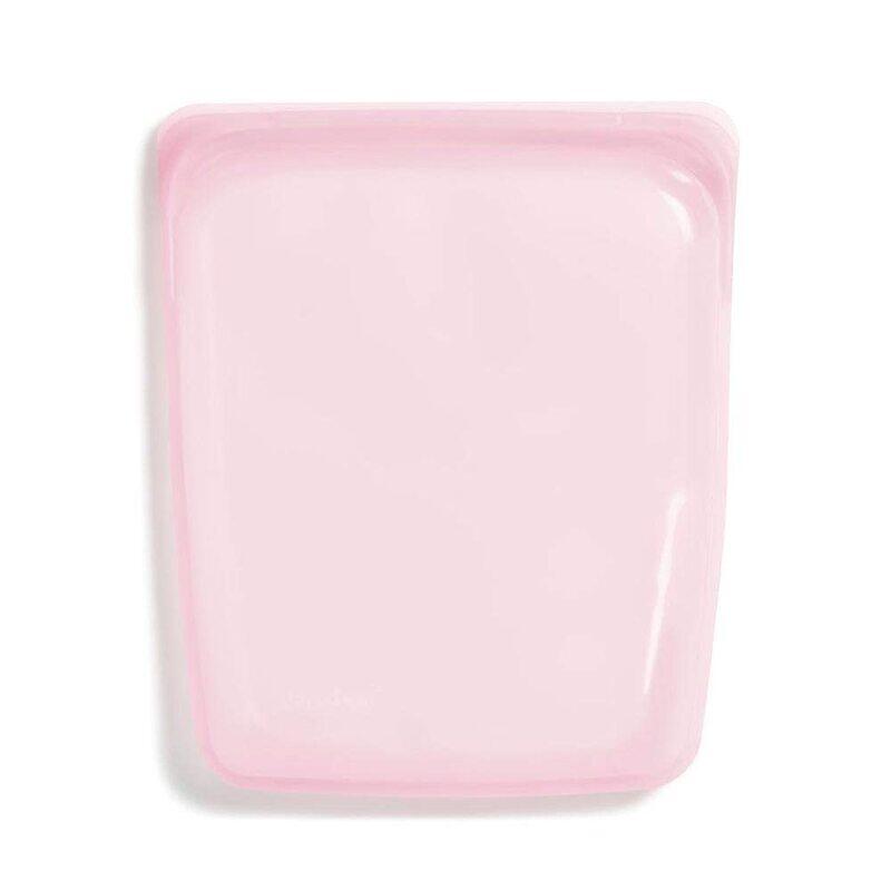 

Stasher 1.9L Large Reusable Silicone Storage Bag, Rainbow Pink