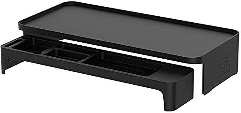 

Universal Litem 2-Piece Monitor Stand & Organizer, Black