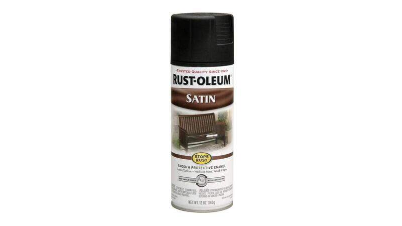 

Rust-Oleum Satin Enamel Spray 7777830, 12oz, Black