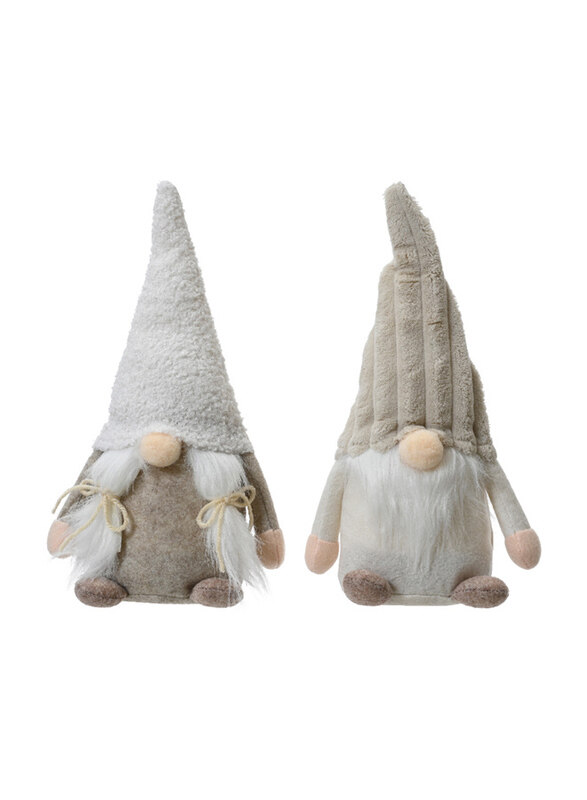 

Kaemingk Gnome Polyester Gnome Boy Girl, 29cm, Assorted 1 Piece, Beige
