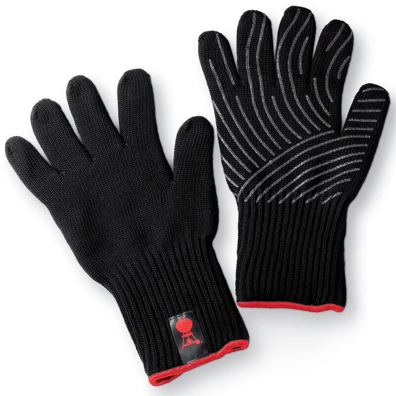 

Weber Can Easily Withstand High Temperatures Premium Gloves, Black