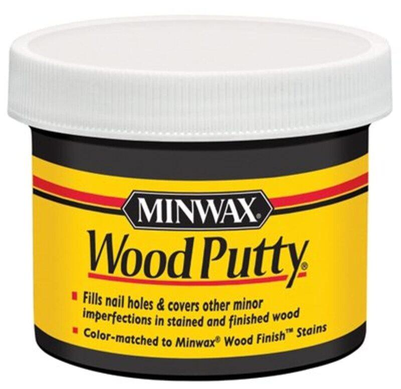 

Minwax 3.75oz Ebony Wood Putty, 13618, White