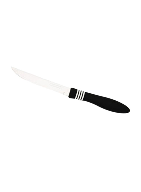 

Tramontina 2 -Piece Cor & Cor Steak Knives Set, 23465205, Silver/Black