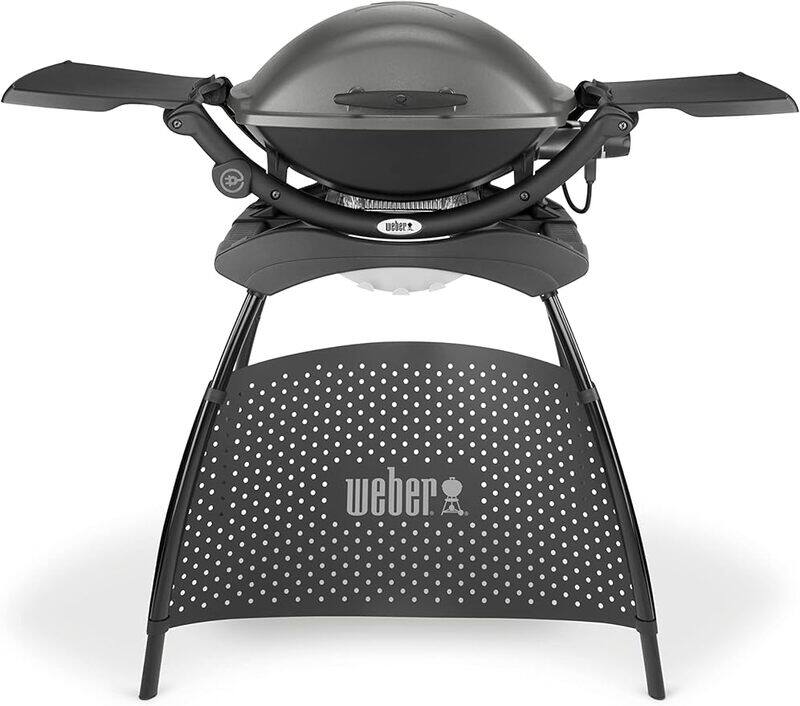 

Weber Q 2400 Electric Grill With Stand, Dark Grey