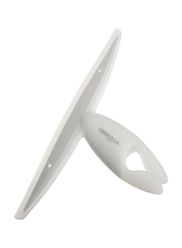 

Casabella Clip-On Silicone Squeegee, White