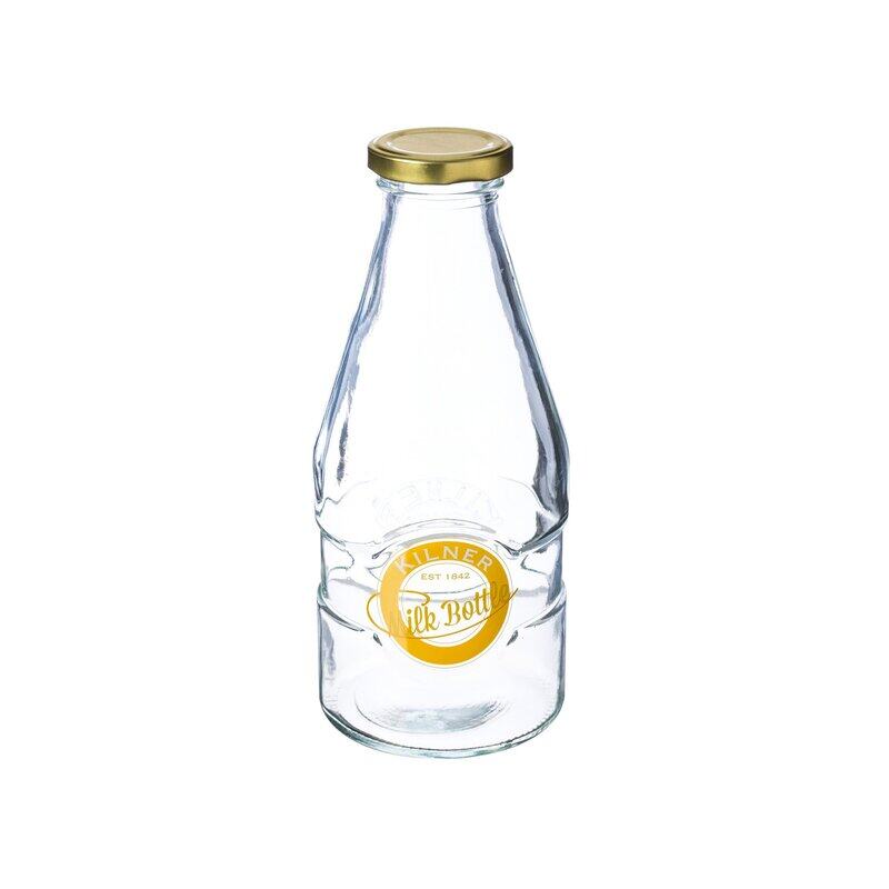 

Kilner 568ml Pint Milk Bottle, Transparent