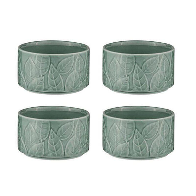 

Ladelle 4-Piece Heath Ramekin Set, 10 x 5.9cm, 60233, Jade Blue