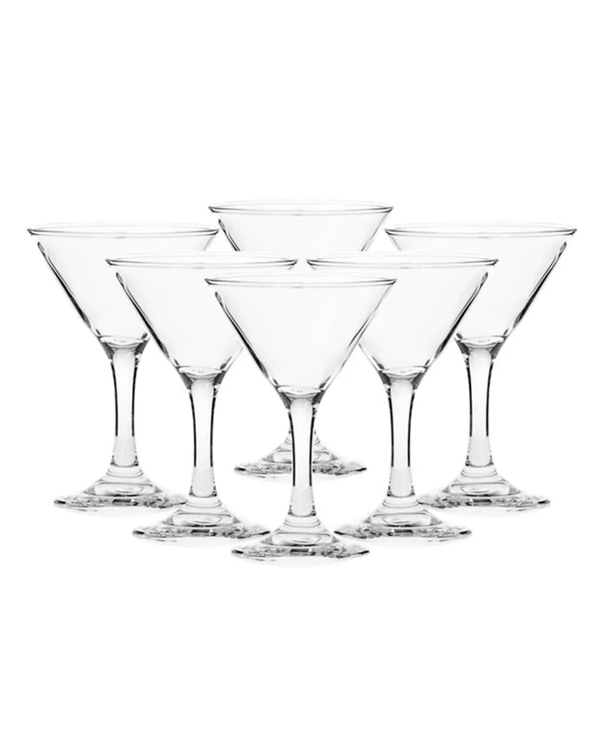 Borgonovo Cal.Martini 150ML Large Glass, Set Of 6