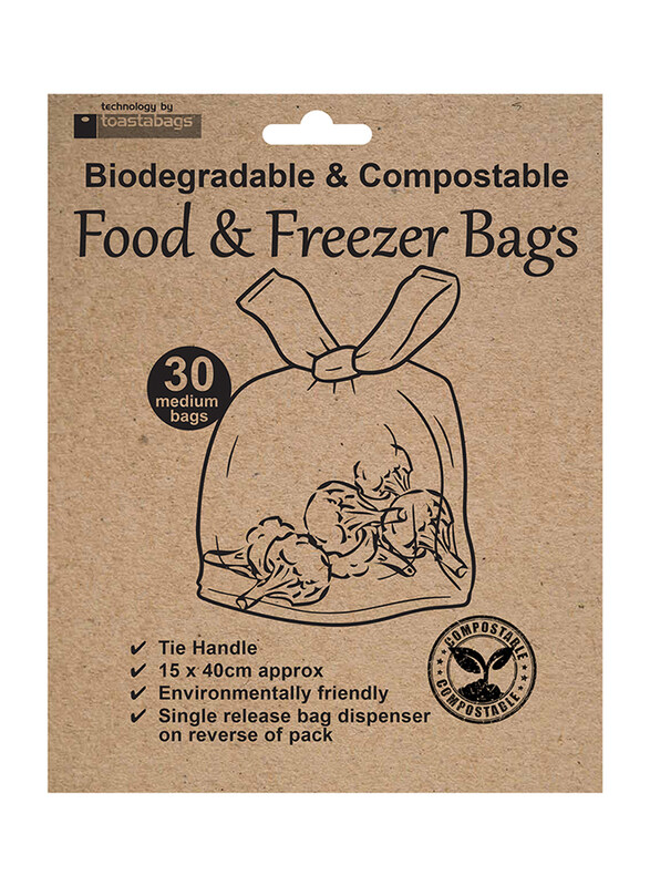 

Toastabag Eco Food & Freezer Bags, Medium, 30 Bags