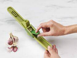 Joseph Joseph CleanForce Garlic Press Mincer, Green One Size, 20179