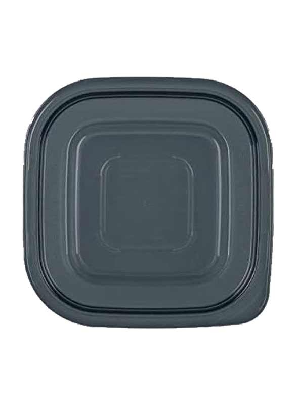 Inomata Hokan-sho Plastic Square Deep Food Container, 2 x 430ml, Clear